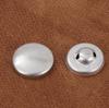 Hebilla de Tela para Bolsa Hebilla para Bolsa Embrión Abrigo Sofá Ropa Equipaje Metal Aluminio Cuero Hebilla Cubierta de Bolsa Botón Accesorios Botón Inferior de Aluminio