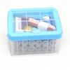 Caja de Costura Set de Almacenamiento de Doble Capa para el Hogar Caja de Costura Transparente Kit de Costura Costura para Estudiantes Caja de Costura Venta al por Mayor