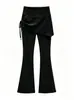 Calça Saia de Prática de Dança para Meninas, Calça de Dança Infantil, Trajes de Dança Étnica Chinesa, Roupa de Dança, Calça de Prática de Dança para Meninas