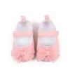 Zapatos para Bebé con Lazo, Suela de Goma, Transpirables y Cómodos Zapatos para Antes de Caminar para Bebés de 0 a 12 Meses