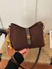Bolso de mano de diseño nicho estilo coreano transfronterizo para mujer, moderno, simple, color liso, texturizado, elegante, bandolera y de hombro vintage