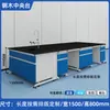 Banco de Laboratorio Experimental Dishang, Banco de Trabajo Acero-Madera, Banco Lateral Todo Acero, Mesa de Experimentos de Química, Campana de Extracción, Hecho a Medida
