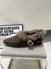 Sapatos Femininos Mary Jane Estilo Coreano Bico Quadrado Cabelo Cacheado Mais Veludo 2026 Inverno Novo Tira com Fivela Única Mocassins Peludos de Salto Baixo Quente