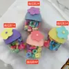 Populares Gomas de Pelo de Colores Nuevo Modelo 2025 para Niñas, Bandas de Goma Duraderas de Alta Elasticidad para Bebés y Niñas Pequeñas