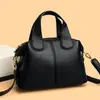 Bolsas, Bolsos de Cuero Genuino de Gama Alta para Mujer, Bolsos Tipo Dumpling de Gran Capacidad, Bolsos de Mano Suaves de Piel de Vaca, Bolsos Cruzados de Hombro Único, Exclusivo para Suministro Transfronterizo