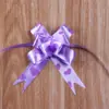 Frete Grátis 18 Laços Decorativos com Borda Dourada Laços para Embalagem de Presente de Natal Suprimentos para Casamento Amarrar Flores Atacado do Fabricante