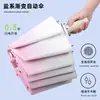 Sombrilla Automática de 20 Varillas con Degradado para Clima Soleado y Lluvioso, Protección UV, Impresión Publicitaria con Logo Personalizado, Parasol