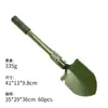 Pala plegable transfronteriza de fábrica de Amazon Pala plegable multifuncional Pala de ingeniería para exteriores Pala plegable Azada Camping