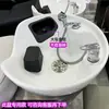 Almohada Cojín para Cama de Lavado de Peluquería Impermeable y Duradera Sillón de Barbero Reposacabezas para Cama de Lavado Tailandesa Almohada de Silicona Engrosada para el Cuello