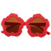 2026 Nueva Moda Estilo Coreano Gafas de Sol para Niños Estrella de Cinco Puntas Margarita Gafas de Bebé Dulces Gafas de Sol de Dibujos Animados