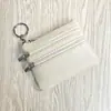 Explosiones Europeas y Americanas Billetera de Monedas de Cuero Genuino para Dama Bolso con Cremallera para Llaves de Casa Bolso Multifuncional para Tarjetas Monedas Monedas Monedas Bolso al por Mayor
