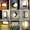 Lámpara de Pared Impermeable para Exteriores Versión Cableada para Patio de Villa Balcón Interior y Exterior Pasillo Exterior Pasillo Lámpara de Pared LED