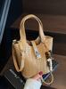 Cesta de Verduras Cubo Bolso Pequeño de Mano para Mujer 2025 Otoño Nuevo Estilo, Bolso Cruzado de Hombro Elegante y con Estilo para el Trabajo