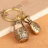 Chaveiro Pingente Retro Estilo Chinês Balde da Sorte Acessório de Metal Ornamentos Decorativos de Pequeno Porte de Alta Qualidade para Homens e Mulheres Venda por Atacado
