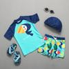 Gran Venta Traje de Baño Coreano para Niños Niño Protección Solar Bebé Niños Traje de Surf Cálido de Secado Rápido Traje de Baño para Niños