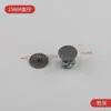 Tapa cilíndrica de 12 mm con cubierta de rueda excéntrica de plástico, conector tres en uno para muebles, tapa decorativa, tapa antipolvo, tapa de ocultación.