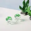 Vidro Zibo Mini Água-viva Pontos Pequenos Enfeites Decoração de Mesa Desenho Animado Vidro Joia Interessante Presente de Aniversário