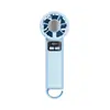 Ventilador de mão pequeno USB transfronteiriço novo ventilador de resfriamento por gelo semicondutor ventilador de violência turbo de alta velocidade de cinco velocidades