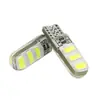 Luz LED de posición para coche T10 5630 6SMD silicona W5W epoxi luz de posición bombilla pequeña 12V