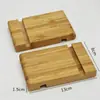 Suporte de Celular de Bambu Base Carregamento de Mesa Suporte para Pessoa Preguiçosa Suporte Universal Simples para Celular Acessórios para Celular Atacado Em Estoque