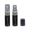 Mini frasco de vidrio de prueba de perfume de 2 ml, frasco con atomizador de perfume, frasco de muestra pequeño para perfume, frasco de vidrio
