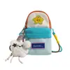 Mochila pequeña, lapicera de estrellas, bolsa de papelería de gran capacidad para estudiantes de primaria, estuche, caja de papelería de dibujos animados para niñas, estuche