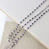 Perlas Finas Rosas y Rojas con Pedrería, Cadenas de Cristal, Accesorios para Joyería DIY, Accesorios Decorativos Hechos a Mano, Accesorios para el Cabello