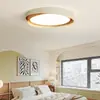 Lámpara de Techo para Habitación Estilo Mid-Century de Gama Alta Nueva 2025 Lámpara de Dormitorio de Espectro Completo Lámpara de Techo para Protección Ocular Lámpara Moderna para Dormitorio Principal