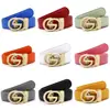 Cinto Masculino de Couro Genuíno 10 Cores Casual Masculino Colorido com Fivela Automática Cinto de Calça de Couro Bovino Macio para Negócios Venda Direta da Fábrica
