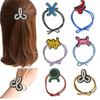 Estilo Coreano Simple Adorno para el Cabello de Doce Constelaciones Anillo para el Cabello Cuerda para el Cabello Cuerda para el Cabello Hiptone Dibujo Animado Creativo Cuerda para el Cabello Multicolor Nudo Anillo para el Cabello
