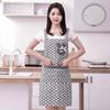 Delantal de fábrica en stock para mujer, cocina, hogar, para cocinar, impermeable, a prueba de aceite, para limpiar las manos, moderno, celebrando en internet, catering, especial para la cintura