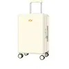 Maleta de cabina de 20 pulgadas 37 con compartimento profundo, gran capacidad, elegante, de alta gama, recargable, equipaje de mano para negocios, maleta con cerradura de contraseña