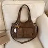 Bolsas Populares deste Ano para Mulheres 2026 Nova Moda Tendência Versátil Casual Bolsa de Ombro Transversal Bolsa Tote para o Dia a Dia