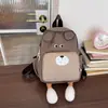 Mochila Nova Transfronteiriça para Crianças, Mochila Escolar Estilo Japonês e Coreano, Mochila Versátil para Estudantes, Mochila de Ombro Duplo para Meninos e Meninas