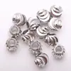 Cuentas de Sandía Chapadas en Oro de 14K, Cuentas Espaciadoras que Conservan el Color, Accesorios Hechos a Mano para Joyería DIY, Cuentas de Calabaza Chapadas en Oro, Cuentas Sueltas para Pulsera