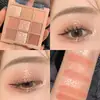 Dikalu flash edición limitada de Navidad princesa de hielo full Flash diamante plato de sombras de ojos de nueve colores 25 Bola de Nieve Perla