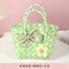 Bolsas de Palha Coloridas Populares, Lembrancinhas de Casamento, Brindes para Eventos Corporativos, Sacolas de Presente para Feriados, Cestas de Higiene Pessoal, Cestas Pequenas para Legumes