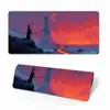 Mouse Pad Paisagem Impressa Extra Grande Venda Quente Transfronteiriça Borracha Natural Antiderrapante Borda Espessada Tapete de Mesa Dropshipping