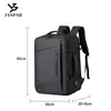 Mochila de negócios transfronteiriça para homens, bolsa expansível para laptop de grande capacidade, adequada para viagens de negócios e viagens, resistente à água