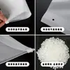Saco Plástico Transparente Horizontal Pe Personalizado para Roupas, Saco de Embalagem para Sutiã e Roupa Íntima, Saco Plástico Fosco Auto-Selante com Impressão de Logo