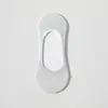 Calcetines de Verano Invisibles Antideslizantes para Mujer, Calcetines Deportivos de Color Sólido Absorbentes de Sudor, Calcetines Cortos con Lazo de Seda Integrado