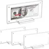 Moldura Transparente de Acrílico para Exibição de Notas de Dólar Transfronteiriça para Uso Doméstico, Suporte para Coleção de Notas, Porta-Retrato de Acrílico com Base