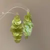 Brincos de Concha com Franjas Estilo Férias, Luxo Acessível e Brincos de Alta Qualidade para Mulheres, Elegantes Retrô, Versáteis, Design de Nicho