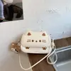 Nueva Bolsa Cruzada de Hombro de Gatito de Dibujos Animados Linda 2026 Moda Trendy para Mujer Versátil Bolsa de Teléfono de Dibujos Animados para Compras