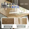 Mesa de Comedor Muebles de Madera Maciza con Recubrimiento de Película, Resistente al Calor, Anti-Quemaduras, Piedra de Cuarzo, Tablero de Mármol, Película Protectora Transparente, Mate