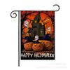 Bandera de Jardín de Calabaza de Halloween 2024 Día de Muertos Bandera Decorativa Creativa de Fantasma para Patio