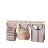 Organizador de Almacenamiento de Bolsas de Basura Organizador de Almacenamiento de Bolsas de Plástico para Cocina Montado en la Pared Cinta Mágica Bolsillo de Malla de Gran Capacidad Caja
