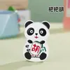 Abridor de Garrafa Panda TS-T016 Desenho Animado Criativo Transparente com Câmara de Ar Atacado Formato de Animal Cartoon Fofo Dropshipping