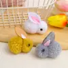 Acessórios de Coelho de Pelúcia DIY Outono e Inverno Simples Material Artesanal Grampo de Cabelo Pacote de Material para Grampo de Cabelo Acessórios Antigos Estéreo