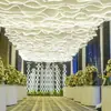 Cortinas de Teto Transfronteiriças com Luzes para Decorações de Casamento, Acampamento ao Ar Livre, Iluminação de Restaurante, Cortinas de Casamento, Adereços de Teto